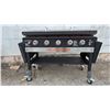 Image 2 : BLACKSTONE 5-BURNER PROPANE GRIDDLE *NEEDS CLEANING*