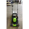 Image 1 : GREENWORKS PRO 80V 21" CORDLESS LAWN MOWER W/GRASS CATCHER BAG *NO BATTERY/NO CHARGER/WORKING