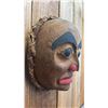 Image 2 : HAND CARVED & PAINTED FIRST NATIONS WOOD PORTRAIT MASK