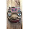 Image 1 : HAND CARVED & PAINTED FIRST NATIONS WOOD PORTRAIT MASK
