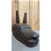 Image 3 : HAND CARVED FIRST NATIONS WOOD WOLF HEAD
