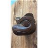 Image 3 : SMALL HAND CARVED FIRST NATIONS WOOD EAGLE MASK