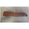 Image 2 : USMC KA-BAR KNIFE WITH LEATHER SHEATH *BLADE NEED CLEANING/SOME RUST*