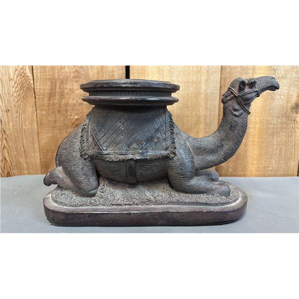 CAMEL PILLAR CANDLE HOLDER