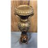 Image 4 : 17" TALL ORNATE VINTAGE STYLE PEDESTAL CANDLE HOLDER