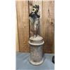 Image 2 : (3) ASSORTED DECORATIVE FIGURAL SCULPTURES