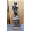 Image 4 : (3) ASSORTED DECORATIVE FIGURAL SCULPTURES