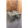 Image 3 : SMALL CLAY WOOD CRATE TEAPOT