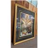 Image 2 : FRAMED PRINT OF THE LEGEND OF GAJENDRA MOKSHA