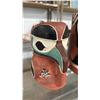 Image 2 : (3) GLAZED PORCELAIN INDIGENOUS MASK MUGS