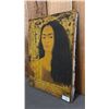 Image 3 : STRETCHED CANVAS PRINT OF "SELF-PORTRAIT WITH LOOSE HAIR" BY FRIDA KAHLO