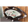 Image 2 : CHINESE WOOD FRAMED FAN SHAPED KOI FISH EMBROIDERY PANEL