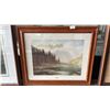 Image 1 : FRAMED GEORGE ENGELHARDT "TRANQUIL MOMENTS" PRINT