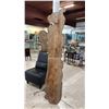 Image 3 : HAND CARVED & PAINTED FIRST NATIONS WOOD CARVING: APPROX. 7' TALL