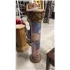 Image 2 : 44.5" TALL PAPIER MACHE CHERUB MOTIF PEDESTAL