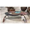 Image 1 : CUSTOM-CRAFTED FIRST NATIONS STYLE WOOD BENCH