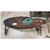 Image 2 : CUSTOM-CRAFTED FIRST NATIONS STYLE WOOD BENCH