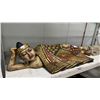 Image 3 : SOUTHEAST ASIAN CARVED WOOD SCULPTURE: APPROX. 45" LONG