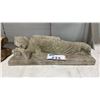 Image 1 : CONCRETE RECLINING BUDDHA FIGURE: 19" LONG