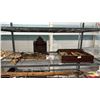 Image 1 : 12" TALL CRUCIFIX, RELIQUARY BOX OF ICONS & A CROSS & MORE