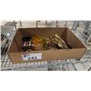 Image 1 : BOX OF ASSORTED FIRST NATIONS BEADED JEWELRY