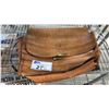 Image 1 : VINTAGE LEVI STRAUSS LEATHER MESSENGER BAG *NO STRAP*