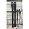 Image 4 : ROSSIGNOL POWER AXIUM X SKIS WITH POLES