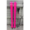 Image 3 : K2 LUV BUG 124CM CHILDREN'S SKIS WITH POLES