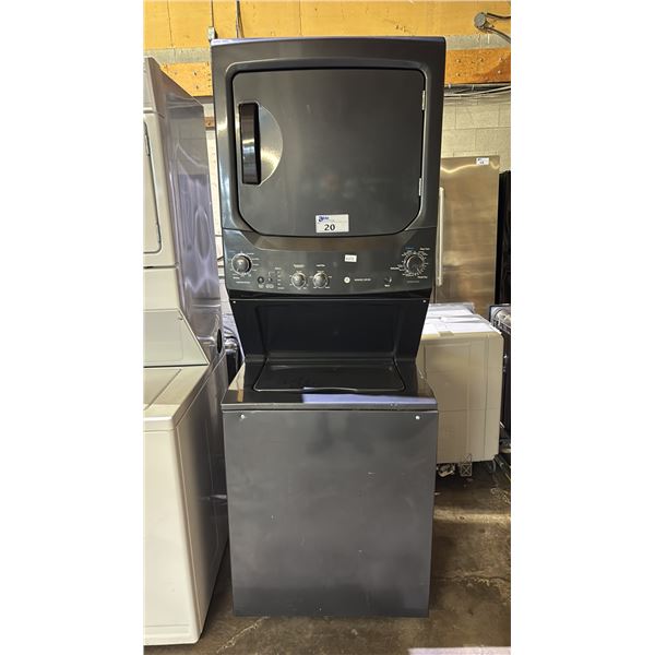 GE STACKING WASHER & DRYER SET