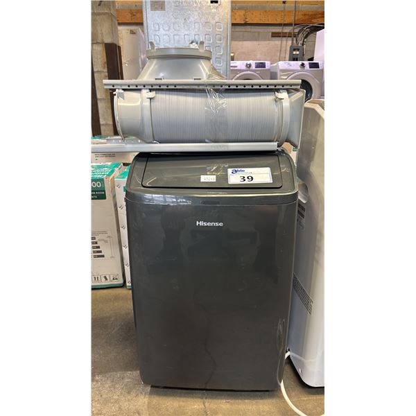 HISENSE 10,000 BTU PORTABLE AIR CONDITIONER WITH HOSE & REMOTE