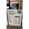 Image 1 : HISENSE 3,000 SQ. FT. PORTABLE DEHUMIDIFIER WITH SLIDE-OUT BUCKET