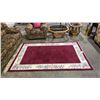 Image 2 : APPROX. 96" X 60" PATTERNED AREA CARPET
