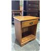 Image 3 : WOOD 3-DRAWER DRESSER, 7-DRAWER WOOD VANITY DESK WITH CHAIR, 1-DRAWER WOOD NIGHT STAND  & CHAIR