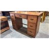Image 4 : WOOD 3-DRAWER DRESSER, 7-DRAWER WOOD VANITY DESK WITH CHAIR, 1-DRAWER WOOD NIGHT STAND  & CHAIR