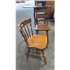 Image 5 : WOOD 3-DRAWER DRESSER, 7-DRAWER WOOD VANITY DESK WITH CHAIR, 1-DRAWER WOOD NIGHT STAND  & CHAIR