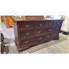 Image 3 : GIBBARD MAHOGANY 8-DRAWER LOWBOY DRESSER W/MIRROR & GIBBARD MAHOGANY 6-DRAWER TALLBOY DRESSER