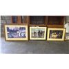 Image 1 : (3) ASSORTED FRAMED PRINTS: "THE OYSTER GATHERERS OF CANCALE", "THE END OF DINNER" & "GOOD EVENING"