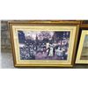 Image 2 : (3) ASSORTED FRAMED PRINTS: "THE OYSTER GATHERERS OF CANCALE", "THE END OF DINNER" & "GOOD EVENING"