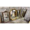 Image 1 : (4) ASSORTED FRAMED WALL MIRRORS