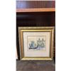 Image 4 : SHELF OF ASSORTED FRAMED ARTWORK