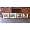 Image 1 : SHELF OF ASSORTED FRAMED ARTWORK
