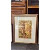 Image 3 : SHELF OF ASSORTED FRAMED ARTWORK