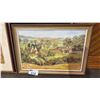 Image 4 : SHELF OF ASSORTED FRAMED ARTWORK