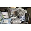 Image 3 : SHELF OF ASSORTED COMFORTER SETS, MATTRESS COVERS, SHEET SETS & THROW BLANKETS