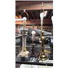Image 2 : 2 SHELVES OF ASSORTED TABLE LAMPS & SHADES (NOT ALL LAMPS WILL HAVE A MATCHING SHADE)