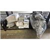 Image 1 : SHELF OF ASSORTED CURTAIN PANELS, SHEET SETS & COMFORTER SETS