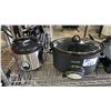 Image 2 : HAMILTON BEACH GRIDDLE, CROCK POT SLOW COOKER & AROMIX SLOW COOKER