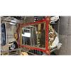 Image 2 : HUSKY RED METAL TOOLBOX & CONENTS & VINTAGE FRAMED WALL MIRROR