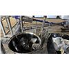 Image 2 : TOTE OF ASSTD. COOKWARE, BOX W/MAGIC BULLET & HAND BLENDER, TOILET BRUSH & MORE