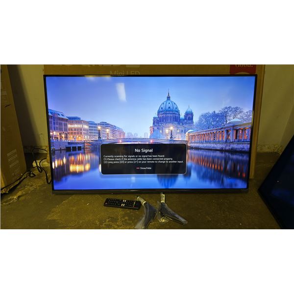 LG 43" QNED AI MINI LED 4K SMART TV WITH STAND, REMOTE & BOX